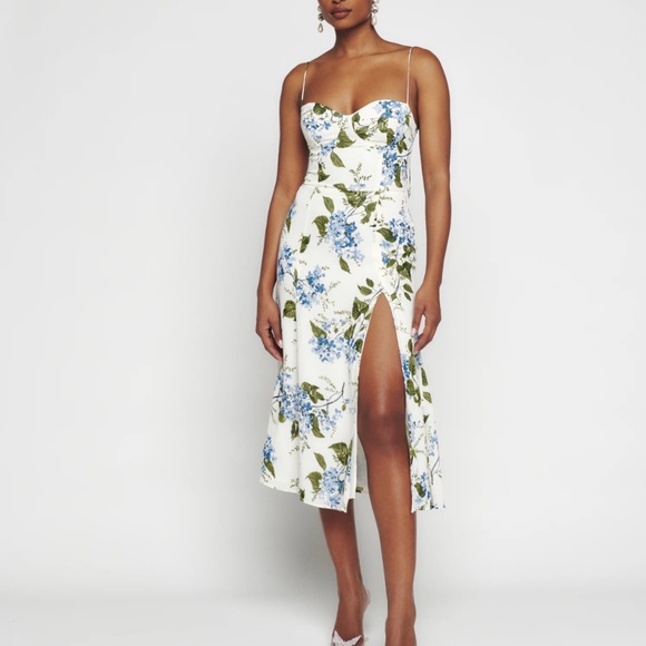 reformation juliette dress Reformation Juliette Midi Dress - Formosa